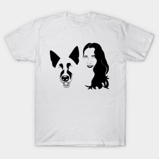 A girl and her best friend T-Shirt